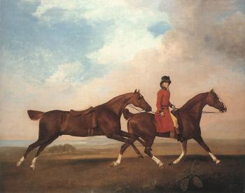 喬治 斯塔佈斯 William Anderson with Two Saddle-horses